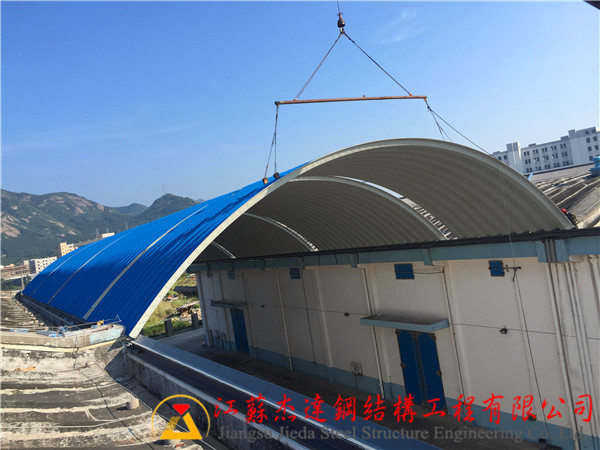 杰達(dá)過道式拱形屋面