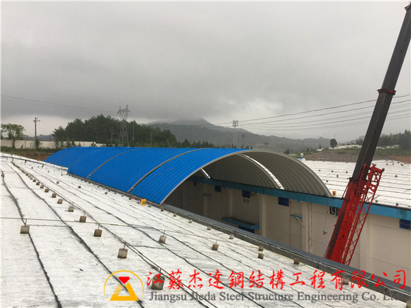 拱形波紋鋼屋蓋作出下列建議