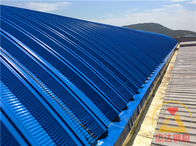 金屬無梁拱棚結(jié)構(gòu)