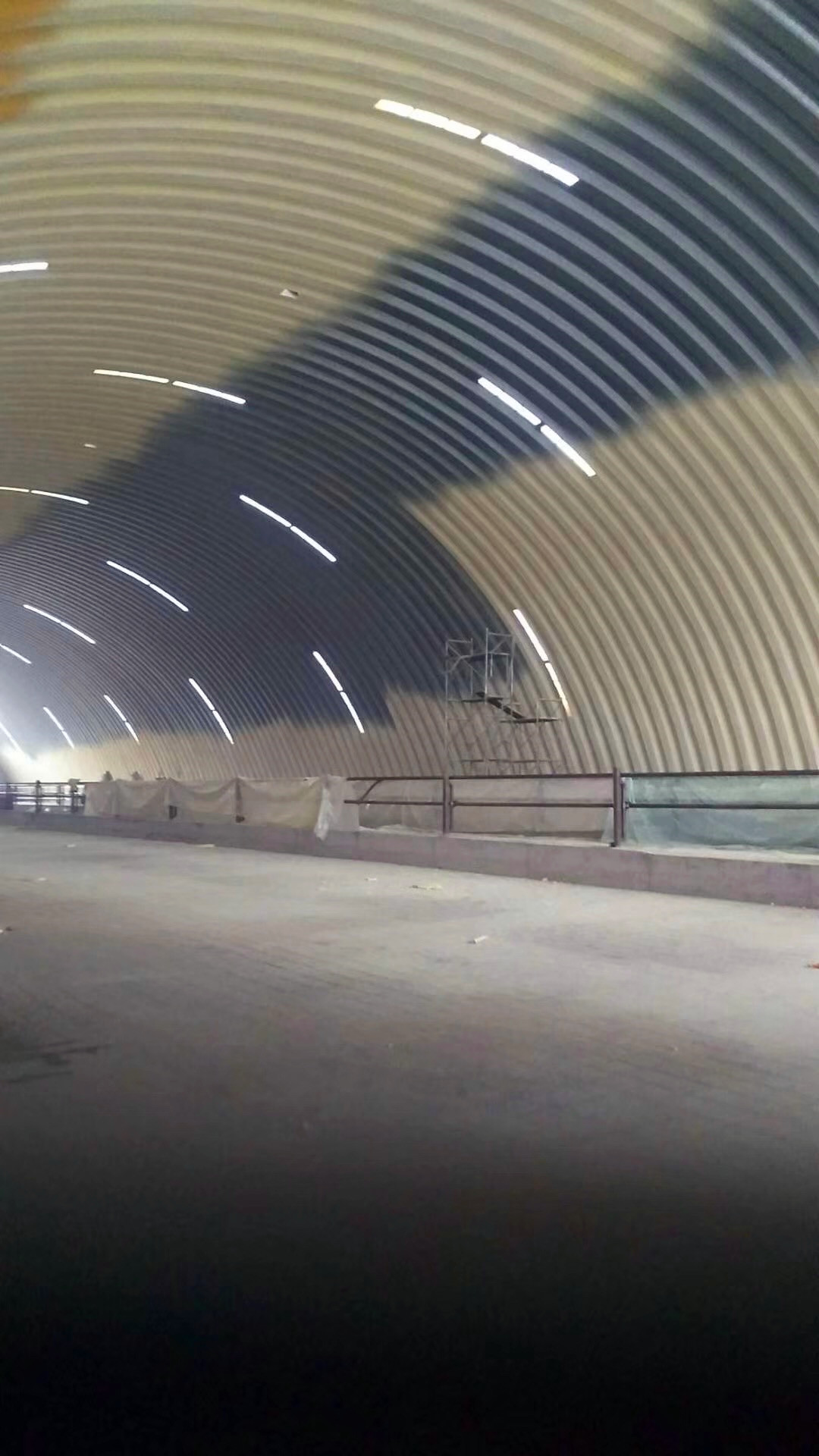 新疆石河子地區(qū)拱形屋面受力驗(yàn)算