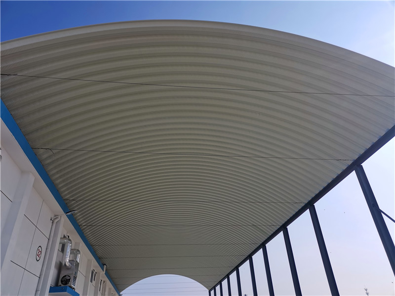 拱形屋頂竣工效果